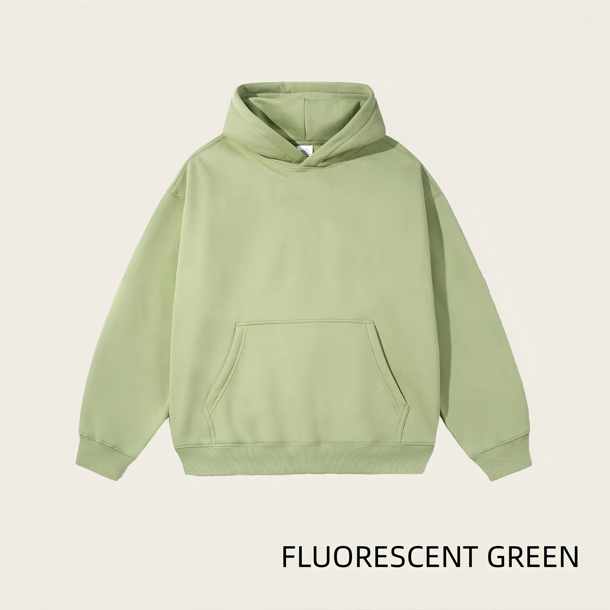 Unisex Cotton Fleece Hoodie, Minimalist Casual Comfort Wear 17