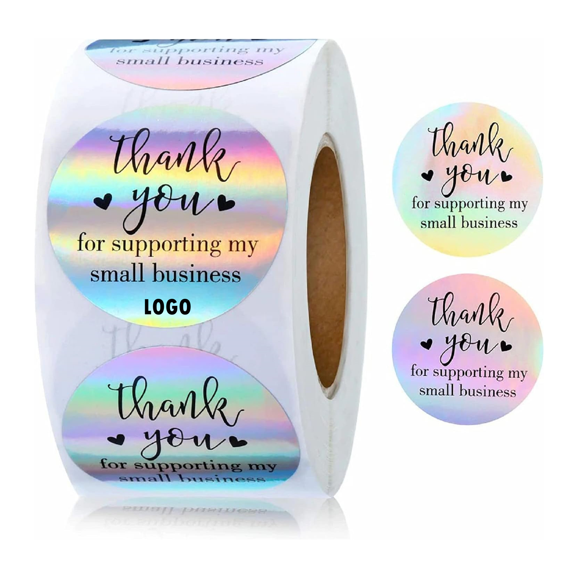 Thank You For Supporting My Small Business Stickers 3