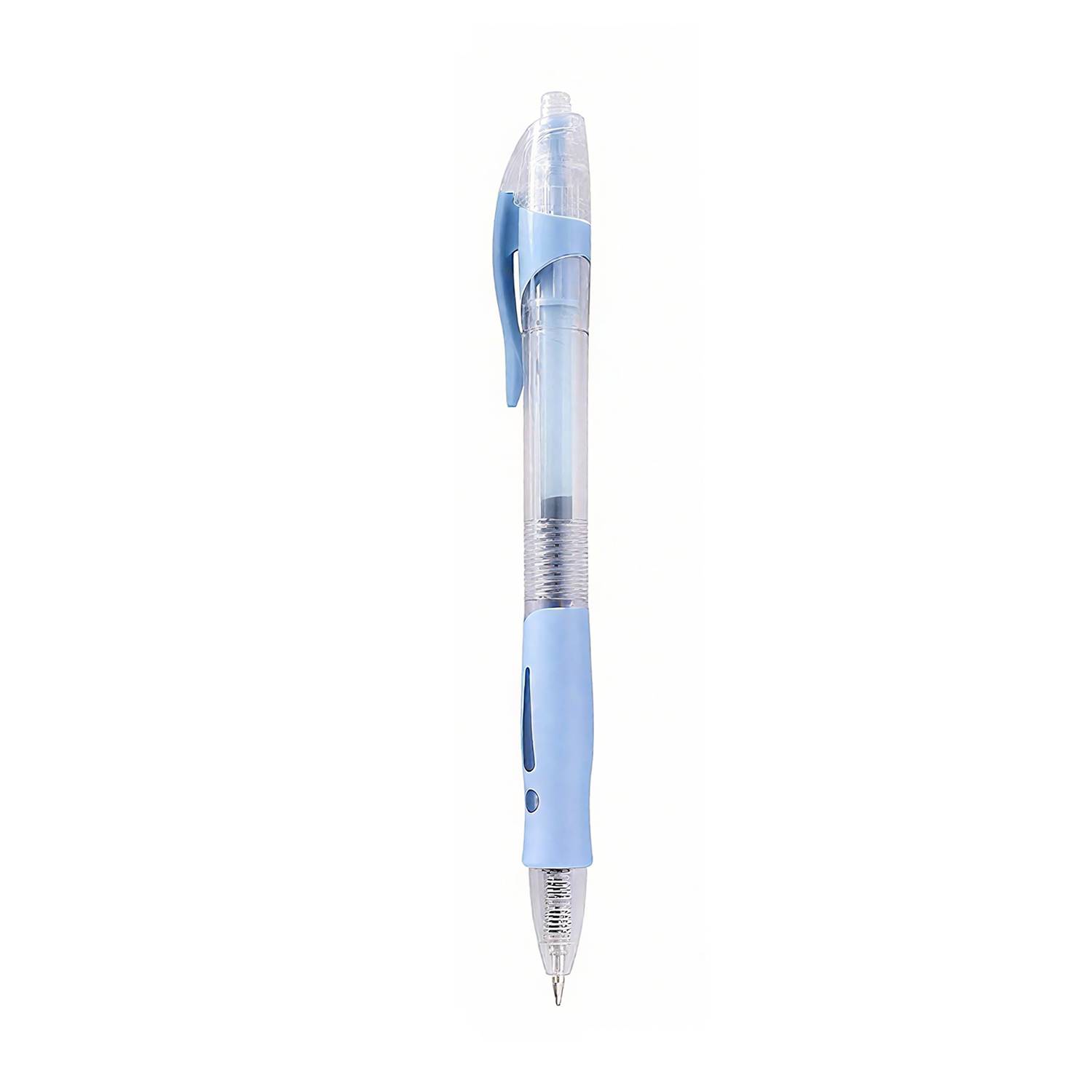 0.5mm Retractable Clear Ballpoint Pen 13