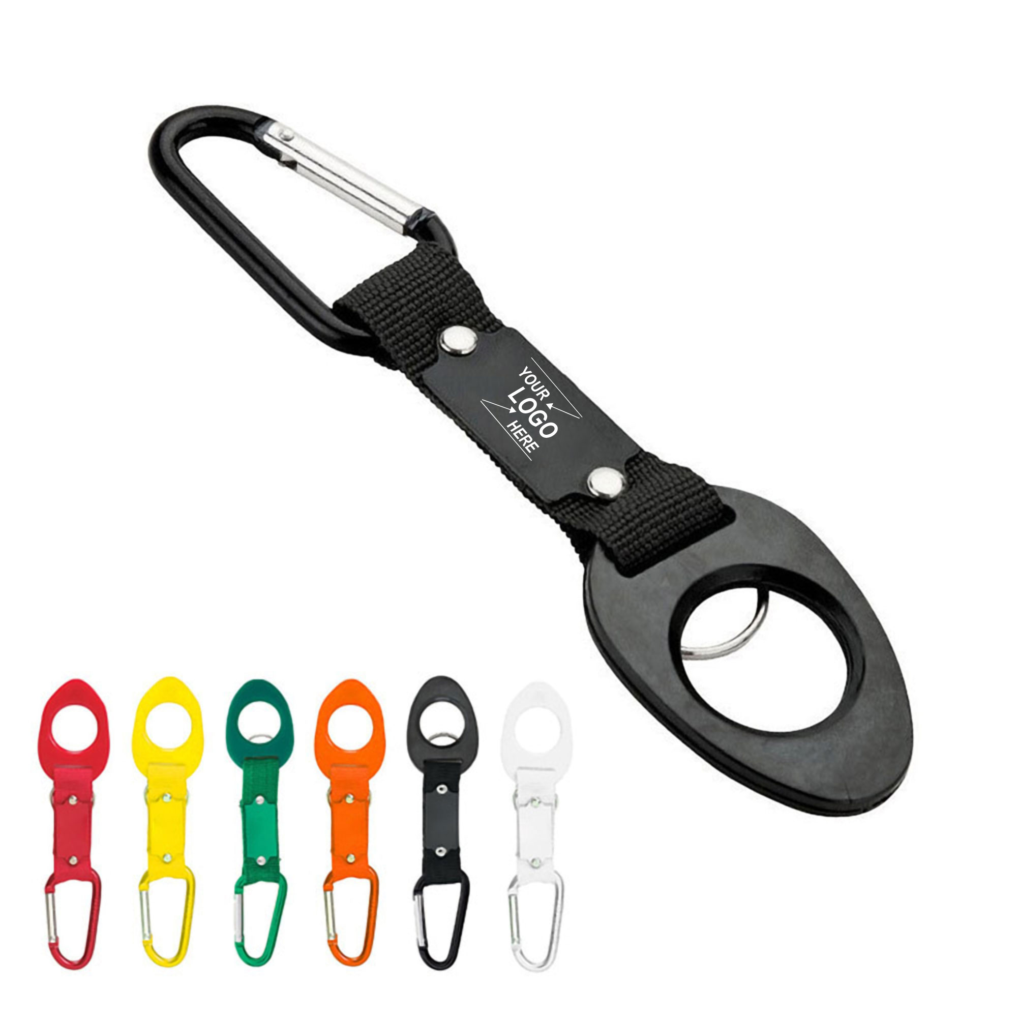Multifunctional Bottle Holder w/Carabiner Keychain 4