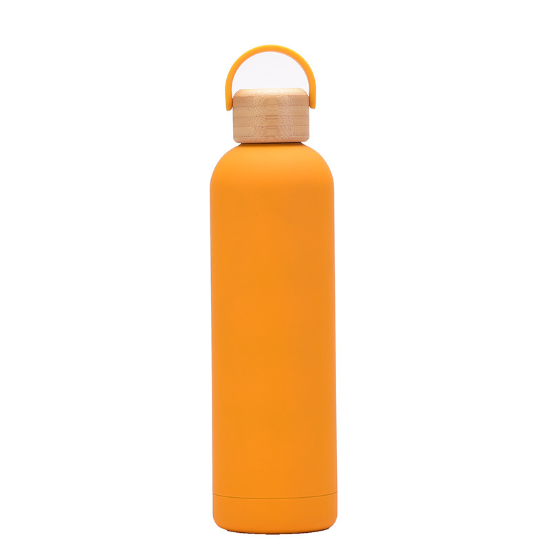 33 OZ Stainless Steel Sports Bottle / Bamboo Lid And Handlings 13