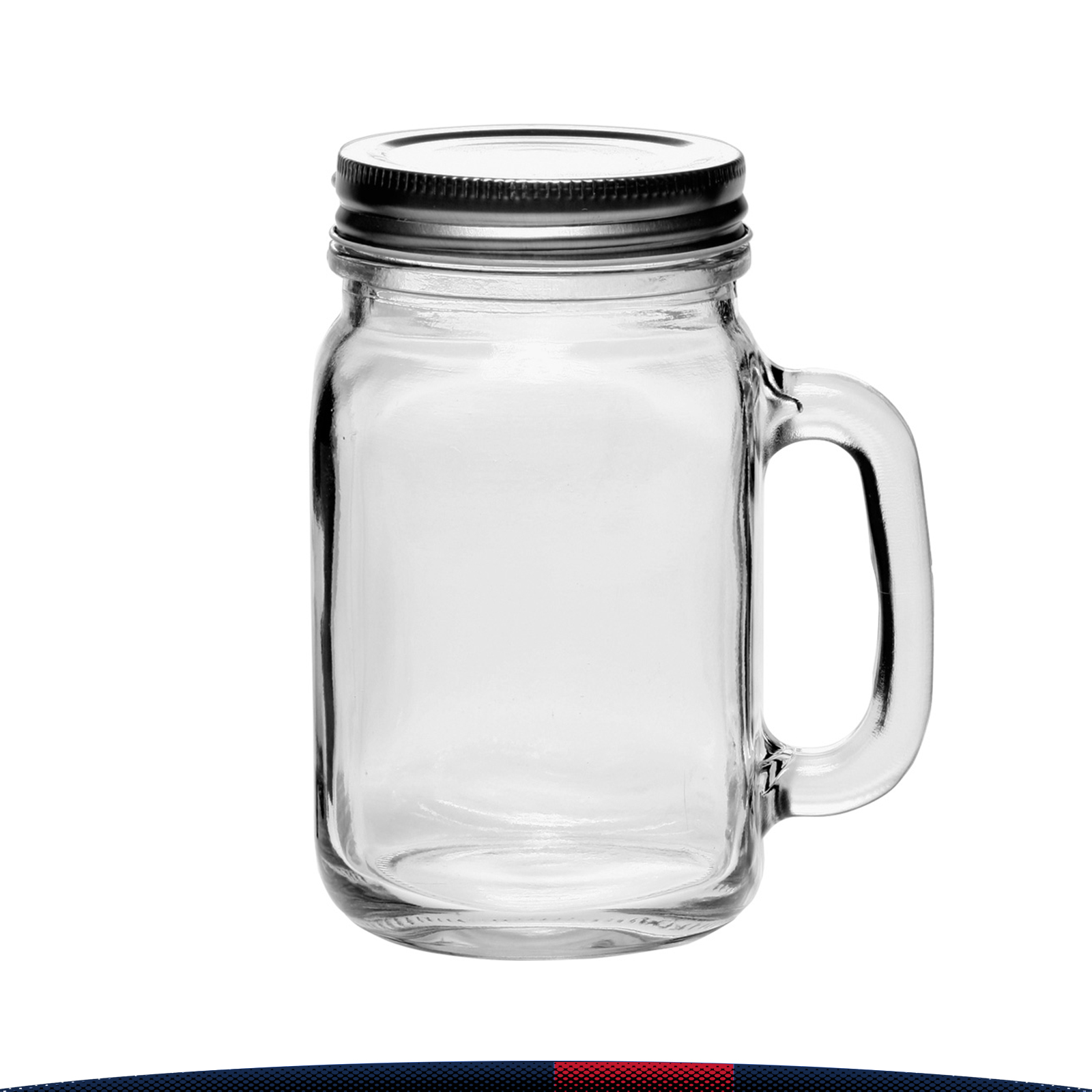 16 oz. Glass Jars with Lids 10