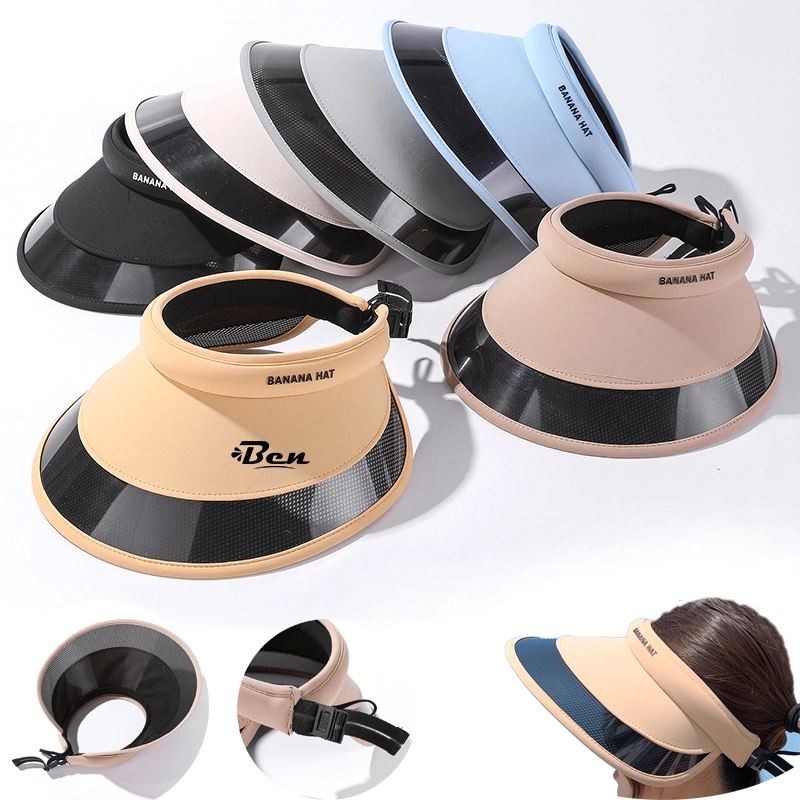 Empty Visor Cap For Women Wide Beach Sun Hats 5