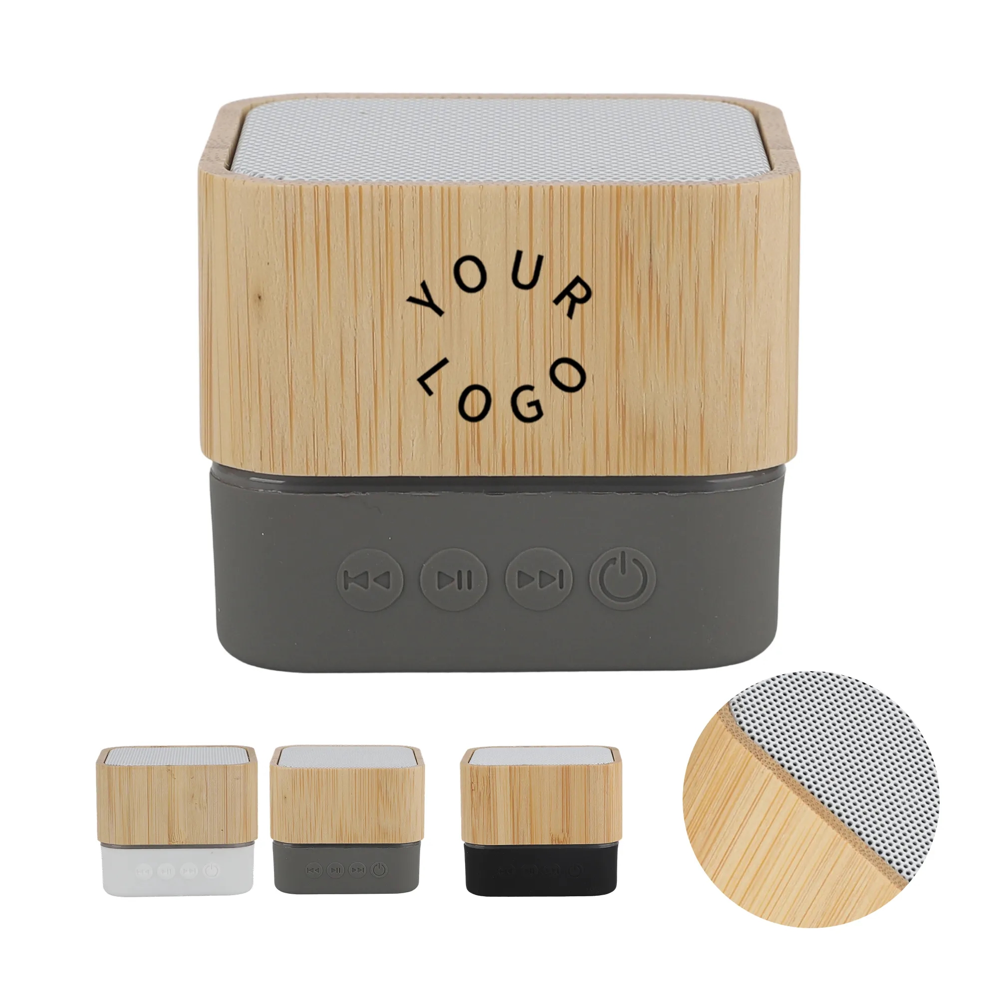 Classic Bamboo Bluetooth Speaker with Stereo Sound 2