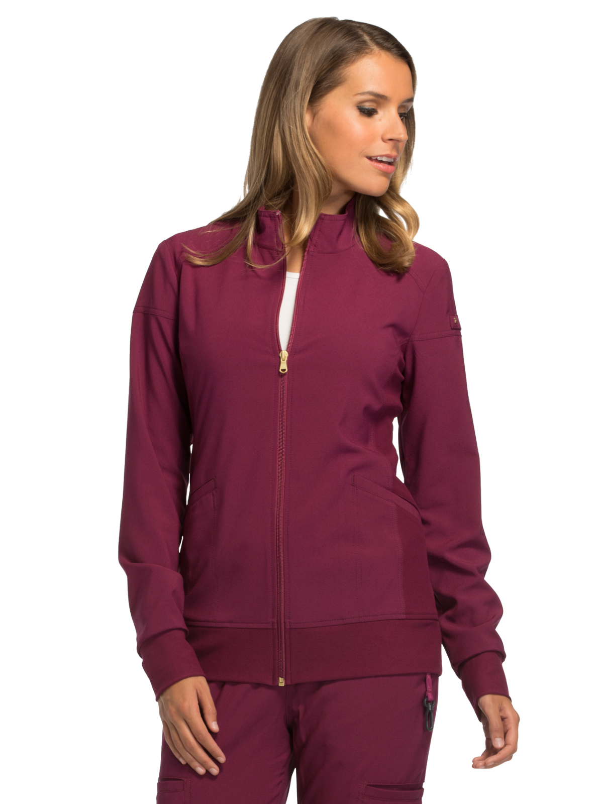 Cherokee - iFlex - 2 Pocket Zip Front Jacket 24