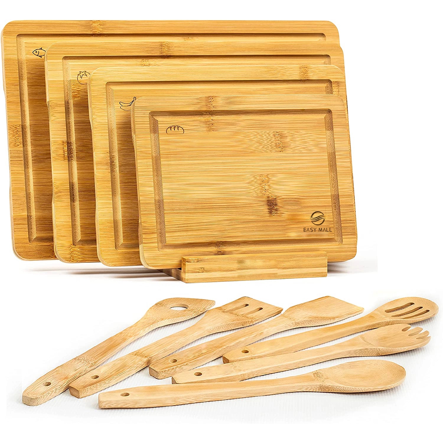 Bamboo Cutting Boards for Kitchen 1
