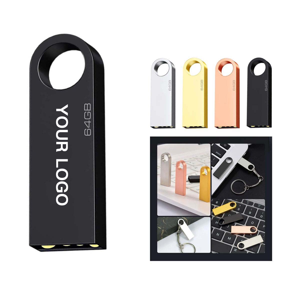 Portable 4GB USB Memory Stick for Data Storage 2