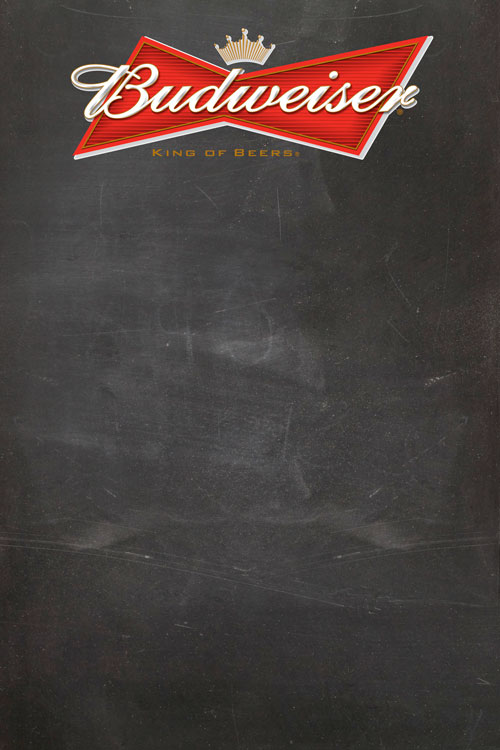 1/2" Frameless Wall Chalkboard 24"w x 36"