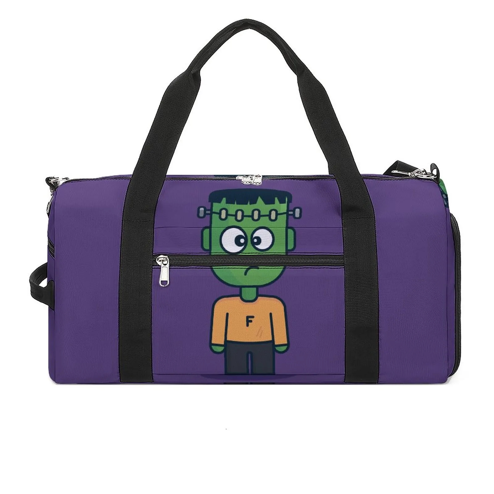 Custom Logo Gym Bags Bulk Order High Quality Oxford Cloth Duffle Promotional Giveaway 4