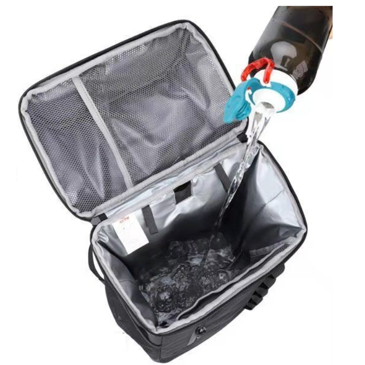Nylon Large-Capacity Cooler Insulated Backpack 6